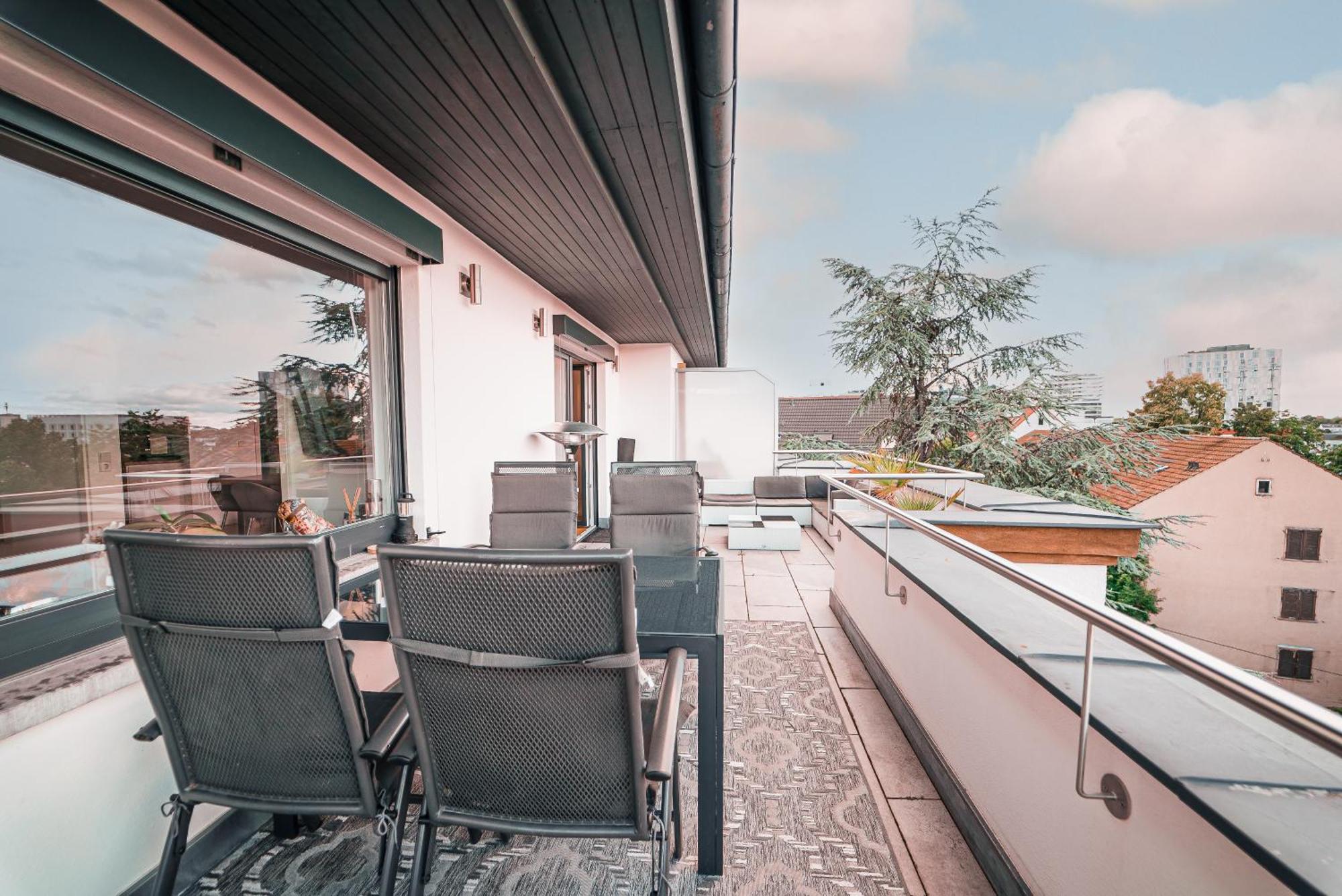 Luxurious Penthouse Apartment Stuttgart Luaran gambar
